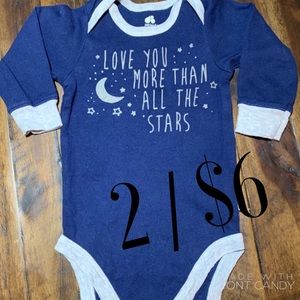 Love You More Than All the Stars body suit
